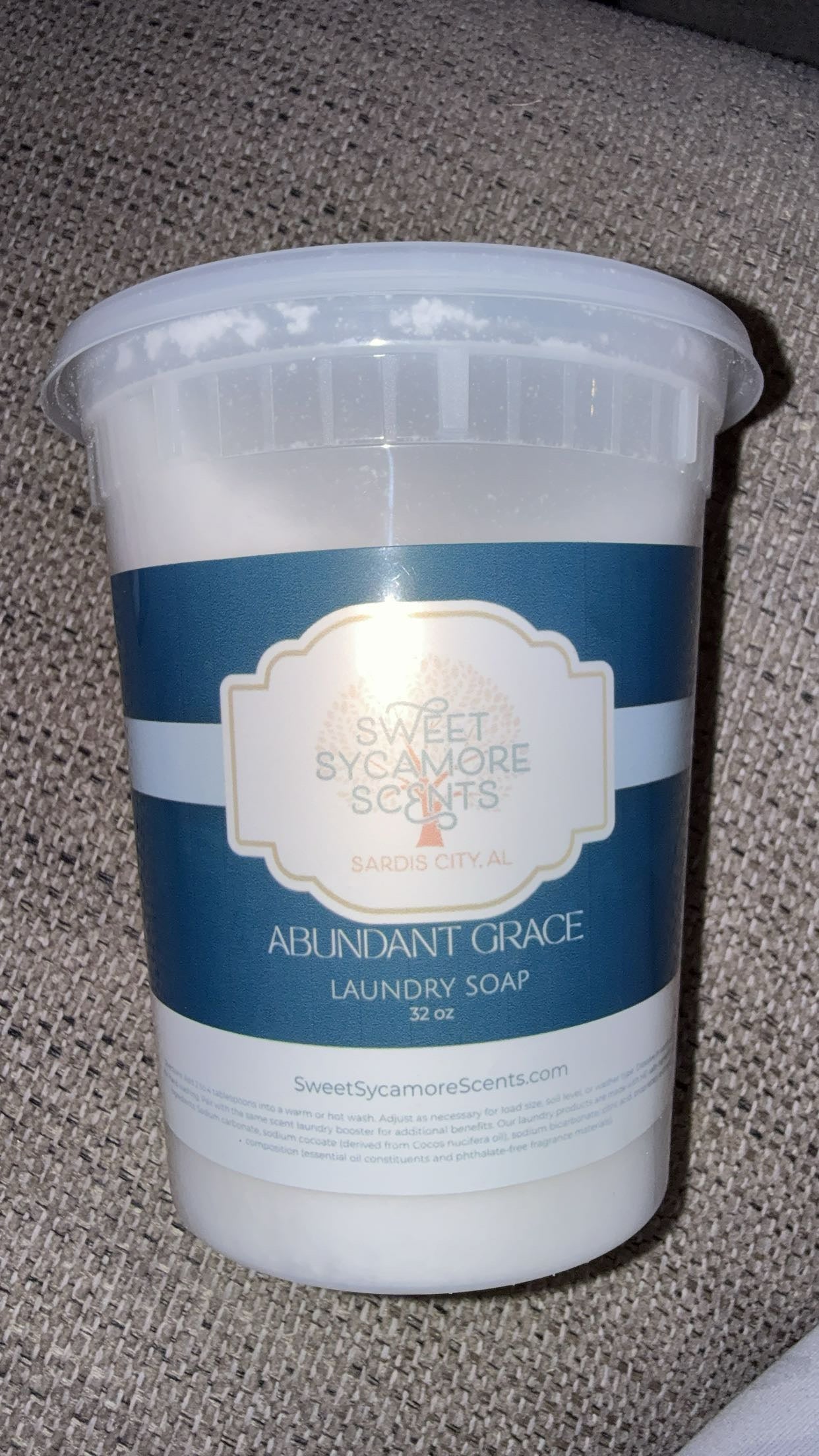 Abundant Grace 32 Oz. Laundry Soap