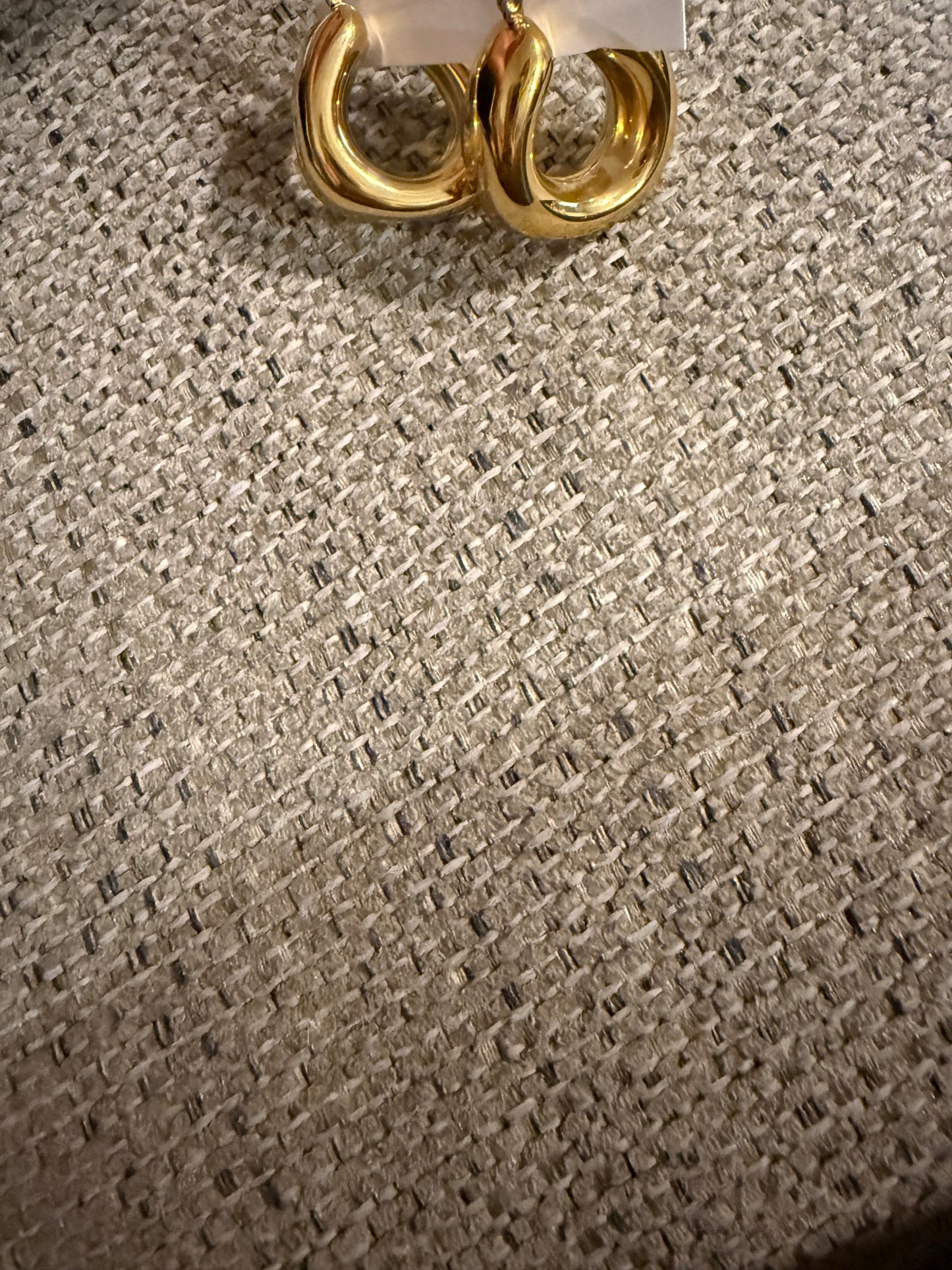 Water Resistant Gold Hoops